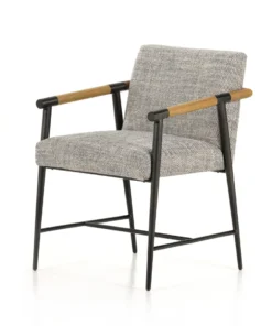Four Hands Rowen Dining Chair Thames Raven