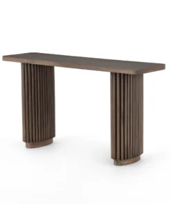Four Hands New Arrivals Rutherford Console Table Ashen Brown