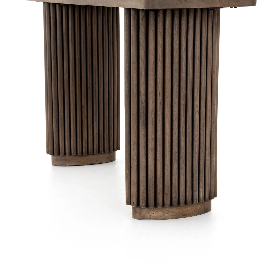 Four Hands New Arrivals Rutherford Console Table Ashen Brown 8 Four Hands New Arrivals Rutherford Console Table Ashen Brown