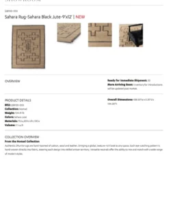 Four Hands New Arrivals Sahara Rug