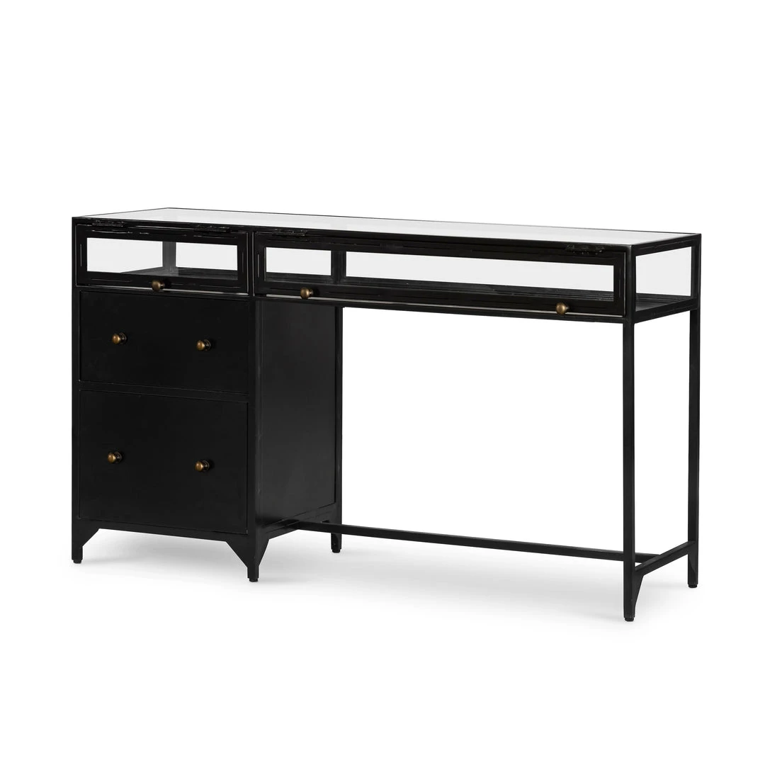 Four Hands Shadow Box Desk 1 Four Hands Shadow Box Desk