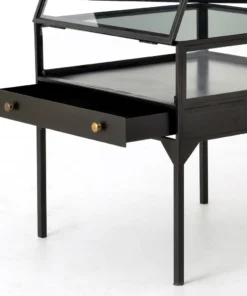 Four Hands Shadow Box End Table New Arrivals