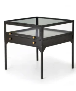Four Hands Shadow Box End Table New Arrivals