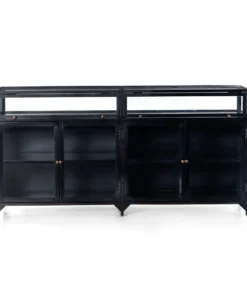 Four Hands Shadow Box Sideboard Black