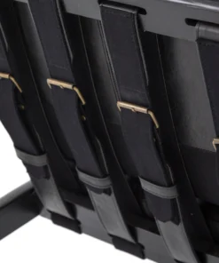 Four Hands Silas Chair Aged Black