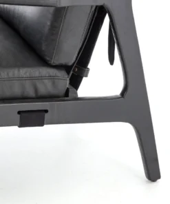 Four Hands Silas Chair Aged Black