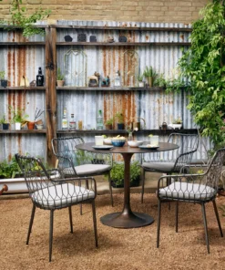 Four Hands New Arrivals Simone Bistro Table Antique Rust 11 Four Hands New Arrivals Simone Bistro Table Antique Rust