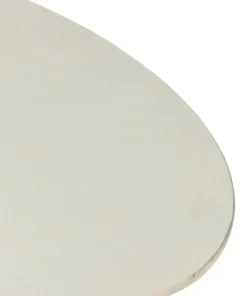 Four Hands Simone Oval Coffee Table Textured White Matte New Arrivals