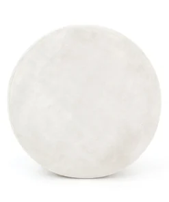 Four Hands Sinclair Round Ottoman Whistler Oyster Suede 7 Four Hands Sinclair Round Ottoman Whistler Oyster Suede