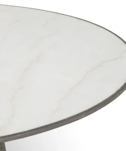 Four Hands Skye Round Dining Table White Marble 14 Four Hands Skye Round Dining Table White Marble