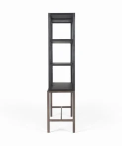 Four Hands New Arrivals Spencer Curio Cabinet Drifted Black 14 Four Hands New Arrivals Spencer Curio Cabinet Drifted Black