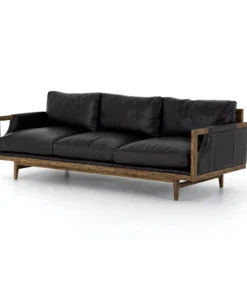 Four Hands New Arrivals Stanley Sofa Sonoma Black