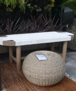 Four Hands Sumner Outdoor Bench Washed Brown