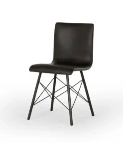 Four Hands Diaw Dining Chair Distressed Black New Arrivals