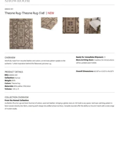 Four Hands Theone Rug New Arrivals 13 Four Hands Theone Rug New Arrivals