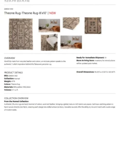 Four Hands Theone Rug New Arrivals 14 Four Hands Theone Rug New Arrivals