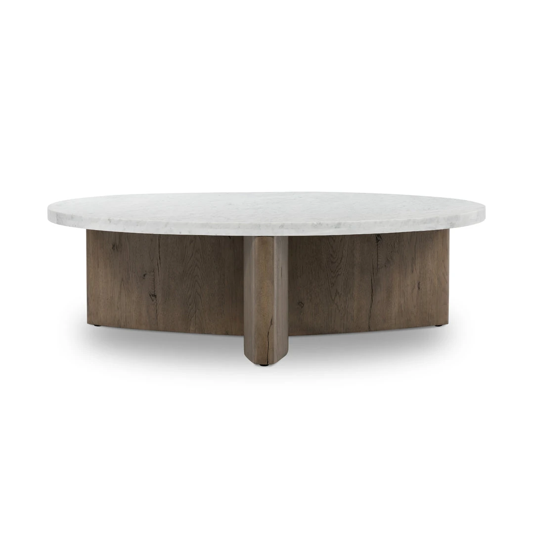 Four Hands Toli Coffee Table White Italian Marble New Arrivals 1 Four Hands Toli Coffee Table White Italian Marble New Arrivals