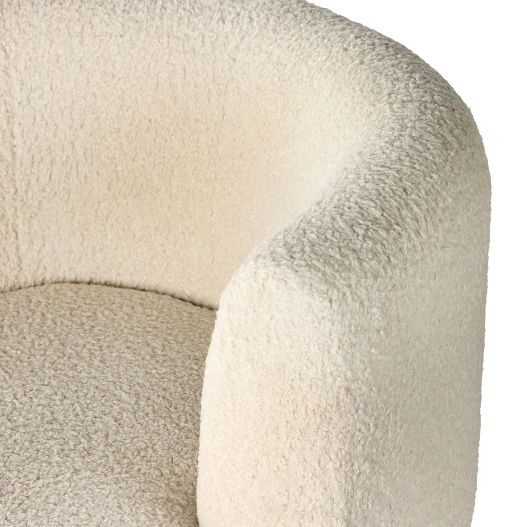 Four Hands Tybalt Swivel Chair Sheepskin Natural 3 Four Hands Tybalt Swivel Chair Sheepskin Natural