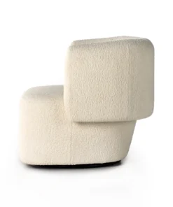 Four Hands Tybalt Swivel Chair Sheepskin Natural 15 Four Hands Tybalt Swivel Chair Sheepskin Natural