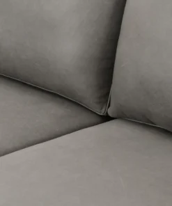 Four Hands Vanna Sofa Pewter Leather