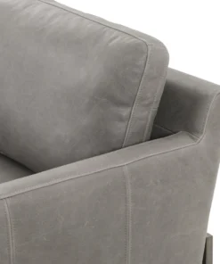 Four Hands Vanna Sofa Pewter Leather