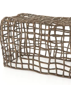 Four Hands Zander Outdoor Bench Aged Bronze