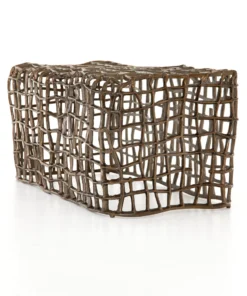 Four Hands Zander Outdoor Bench Aged Bronze