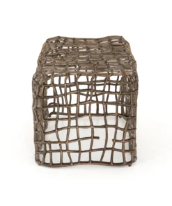 Four Hands Zander Outdoor Bench Aged Bronze