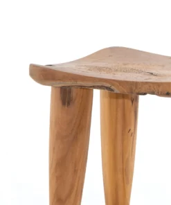 Four Hands New Arrivals Zuri Outdoor Stool Aged Natural Teak 17 Four Hands New Arrivals Zuri Outdoor Stool Aged Natural Teak