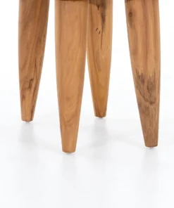 Four Hands New Arrivals Zuri Outdoor Stool Aged Natural Teak 21 Four Hands New Arrivals Zuri Outdoor Stool Aged Natural Teak