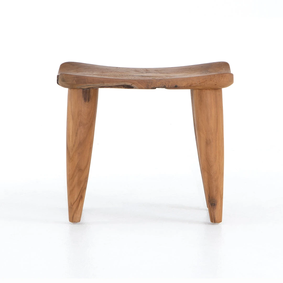 Four Hands New Arrivals Zuri Outdoor Stool Aged Natural Teak 5 Four Hands New Arrivals Zuri Outdoor Stool Aged Natural Teak