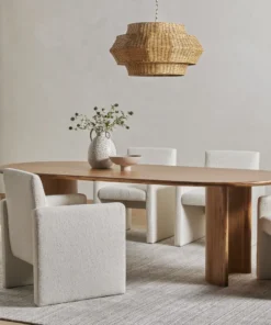 Four Hands Paden Dining Table Sandy Acacia