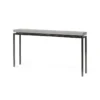 Made Goods New Arrivals Benjamin Narrow Console Table Flat Black