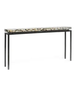 Made Goods New Arrivals Benjamin Narrow Console Table Flat Black 16 Made Goods New Arrivals Benjamin Narrow Console Table Flat Black