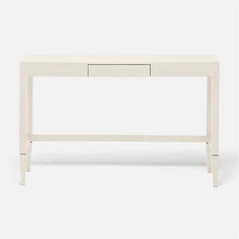 Made Goods Conrad Console Table Off White Faux Raffia 1 Made Goods Conrad Console Table Off White Faux Raffia