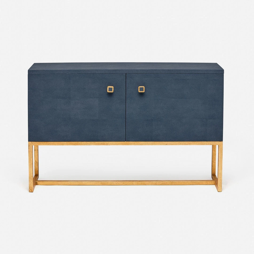 Made Goods Dallon 2 Door Buffet Navy Faux Shagreen And Gold Steel 1 Made Goods Dallon 2 Door Buffet Navy Faux Shagreen And Gold Steel