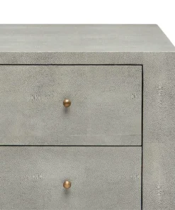 Made Goods Sorin 48" Dresser Castor Gray Faux Shagreen