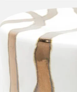 Made Goods Willow Stool Gold