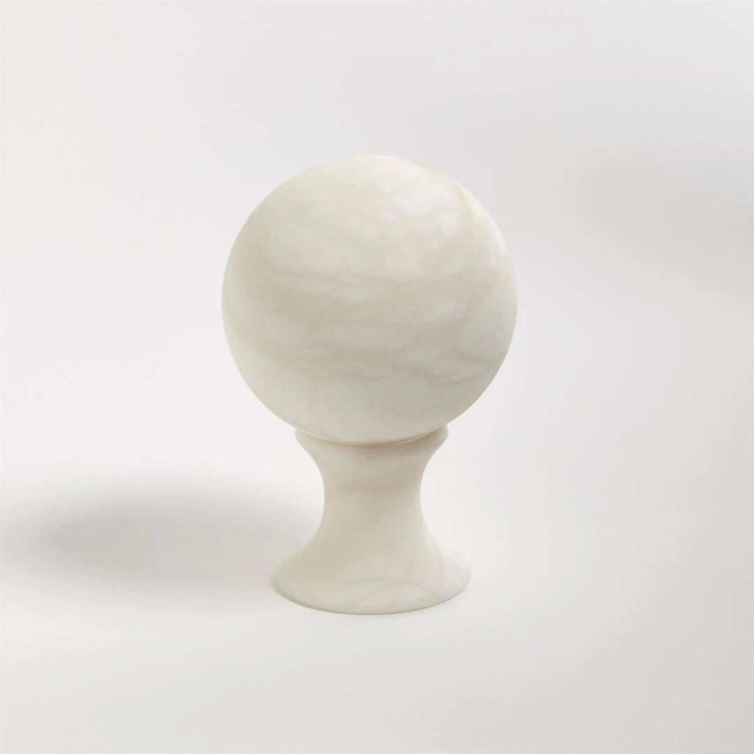 Global Views Alabaster Sphere Stands Set New Arrivals 3 Global Views Alabaster Sphere Stands Set New Arrivals
