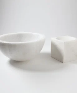 Global Views Elements Bowl On Tilt Block