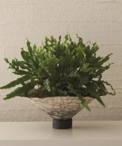 Global Views New Arrivals Crackled Footed Bowl 6 Global Views New Arrivals Crackled Footed Bowl