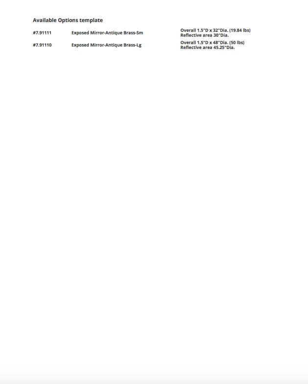 Global Views Exposed Mirror 5 Global Views Exposed Mirror