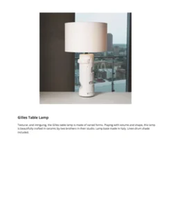 Global Views New Arrivals Gilles Lamp