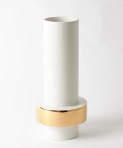 Global Views Gold Ring Vase Set Of Three