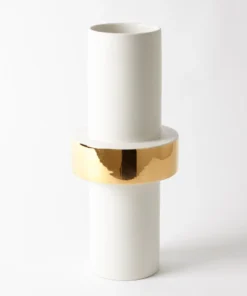 Global Views Gold Ring Vase Set Of Three