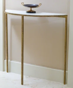 Global Views New Arrivals Hammered Gold Console