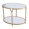 Global Views Iron And Stone Side Table New Arrivals