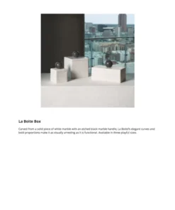 Global Views La Boite Marble Box Set Of Three 6 Global Views La Boite Marble Box Set Of Three