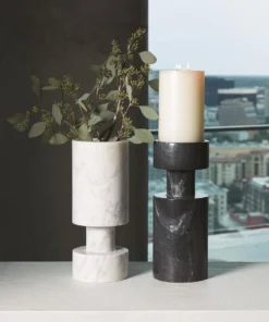 Global Views Luc Vase White Marble New Arrivals 10 Global Views Luc Vase White Marble New Arrivals