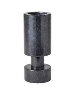 Global Views New Arrivals Luc Vase Black Marble